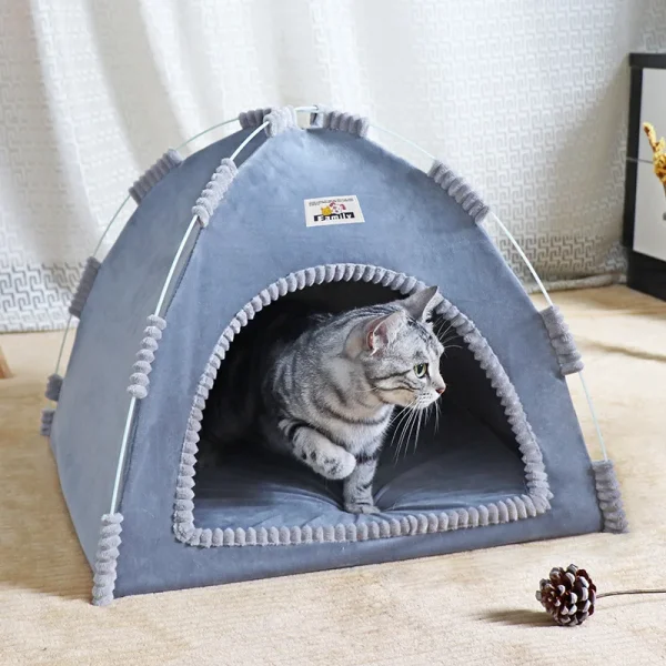 Portable Foldable Breathable Pet Tent and Cat House