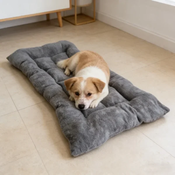 Extra Large Thickened Plush Sofa Dog Bed and Crate Mat