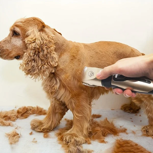 Professional Electric Pet Hair Trimmer Kit for Dogs and Cats